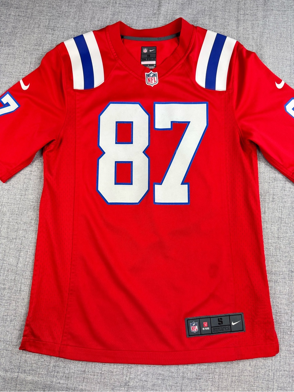 NFL patriots PATS Gronkowski Jersey Size Small G